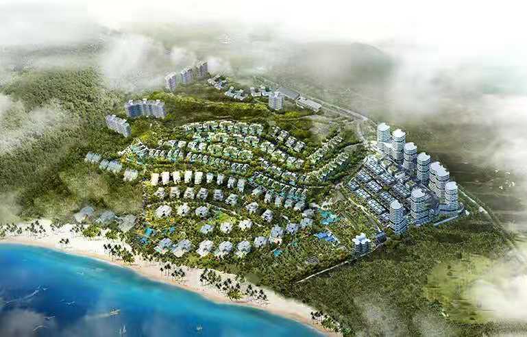 融创钻石海岸在售建面：168㎡大平层和242-386㎡别墅，总价850-66000万.